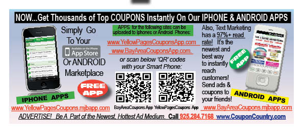 NEW COUPON APPS for your Iphones,Androids plus Advertising